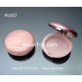 Plastic compact powder case